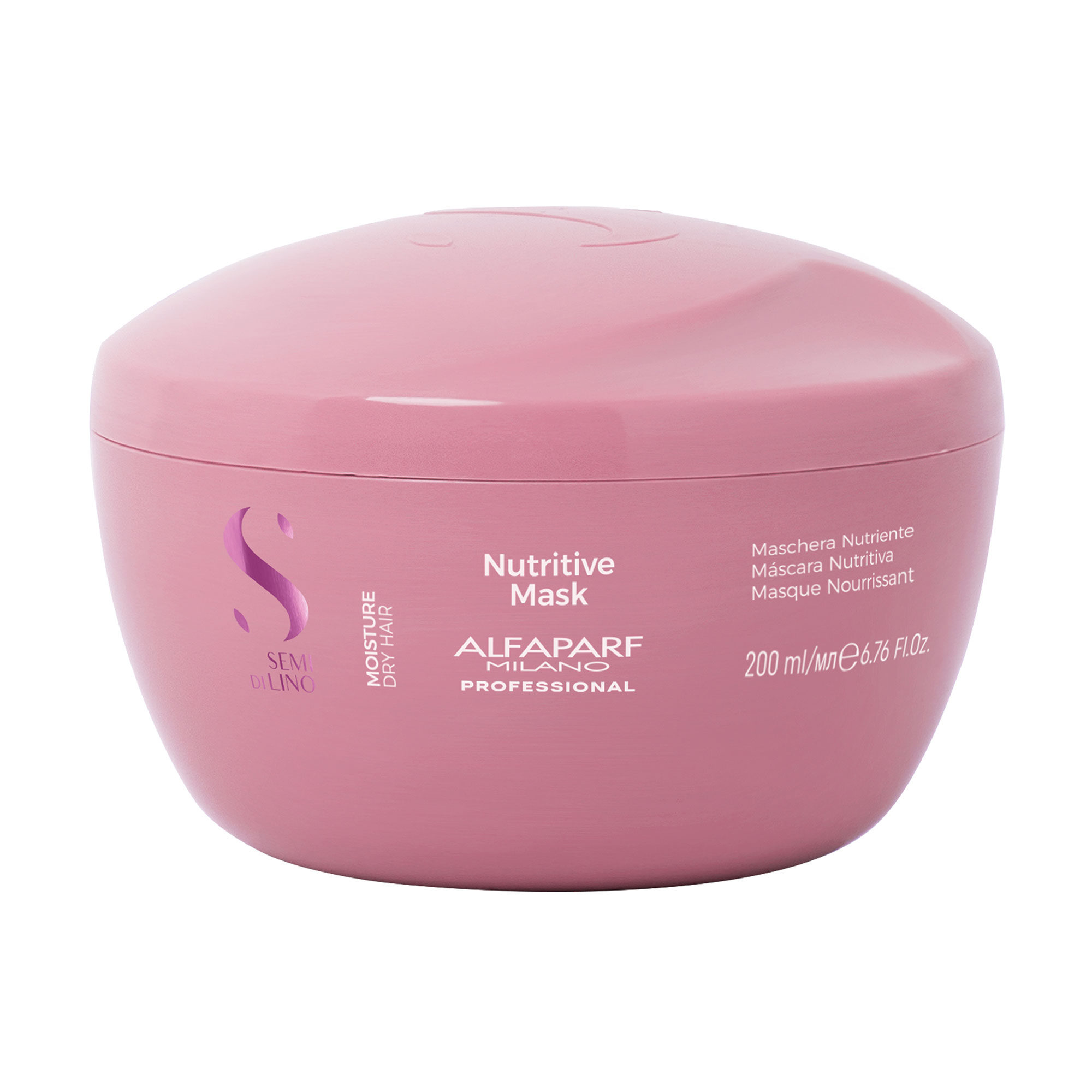 Зволожувальна маска для волосся Alfaparf Semi di Lino Moisture Nutritive Mask, 200 мл